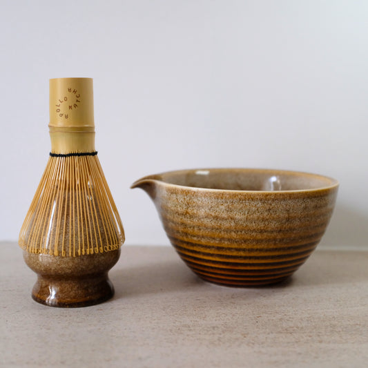 Matcha Bowl & Whisk Holder