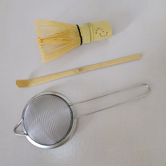 Starter Kit - Whisk, spoon and strainer